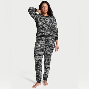 Victoria secret thermal pajama set
